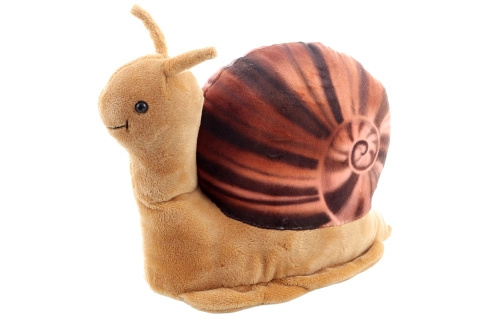 Plyšový šnek ekologický 24 cm