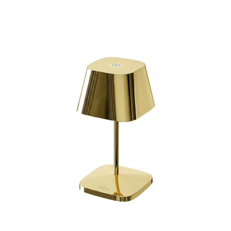 Villeroy & Boch Nabíjecí LED lampička do exteriéru / interiéru Neapel RC, 20 cm, gold 97226