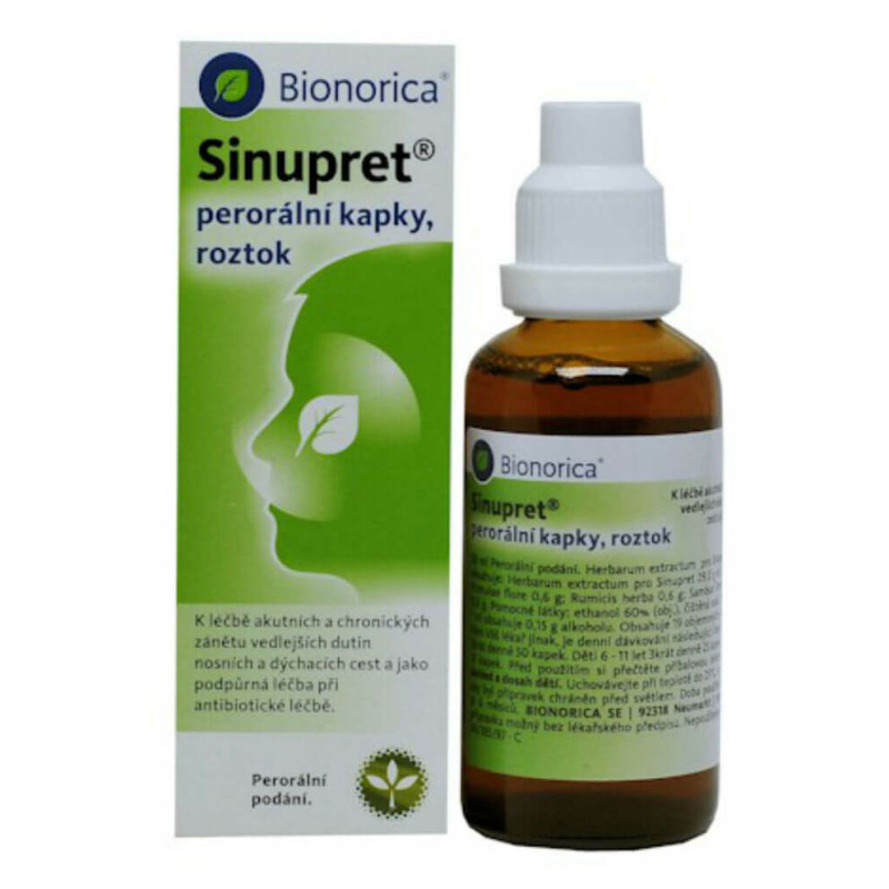 SINUPRET Perorální kapky, roztok 100ML