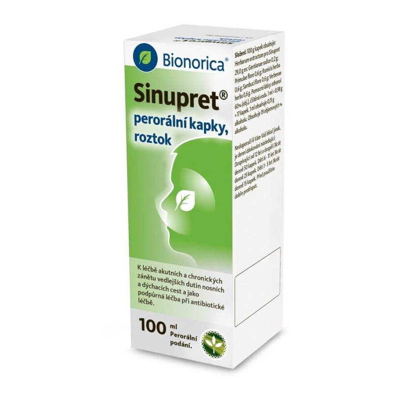 SINUPRET Perorální kapky, roztok 100ML