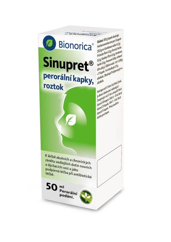 SINUPRET Perorální kapky, roztok 50ML