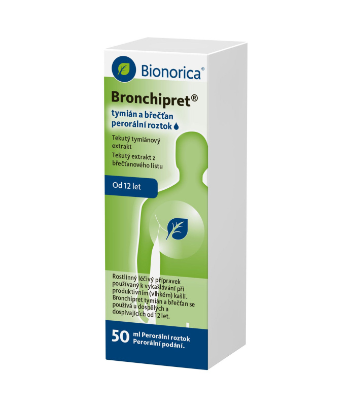 BRONCHIPRET TYMIÁN A BŘEČŤAN POR SOL 1X50ML