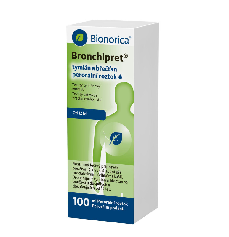 BRONCHIPRET TYMIÁN A BŘEČŤAN POR SOL 1X100ML