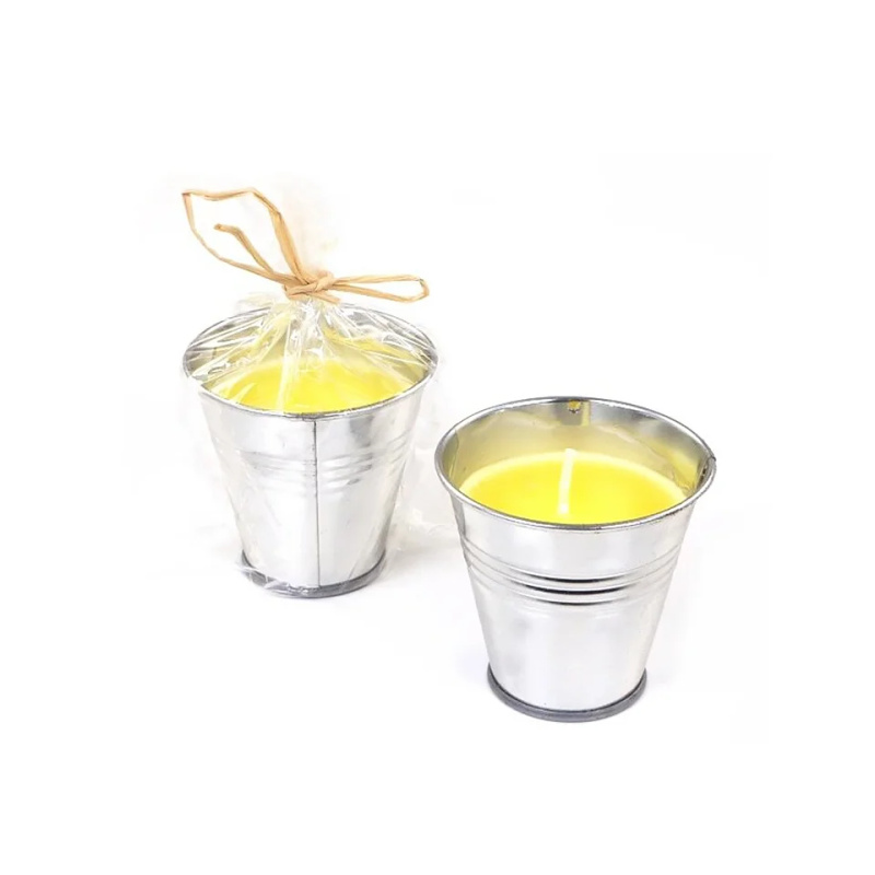 OUT OF THE BLUE KG Citronelová svíčka v kovovém kalíšku