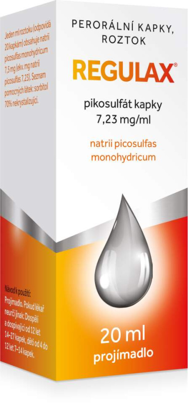 REGULAX Pikosulfát kapky 150 mg 20 ml