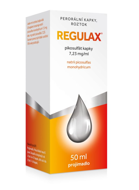 REGULAX Pikosulfát kapky 375 mg 50 ml