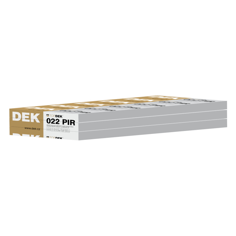 Tepelná izolace TOPDEK 022 PIR 140 mm (8,64 m2/bal.)