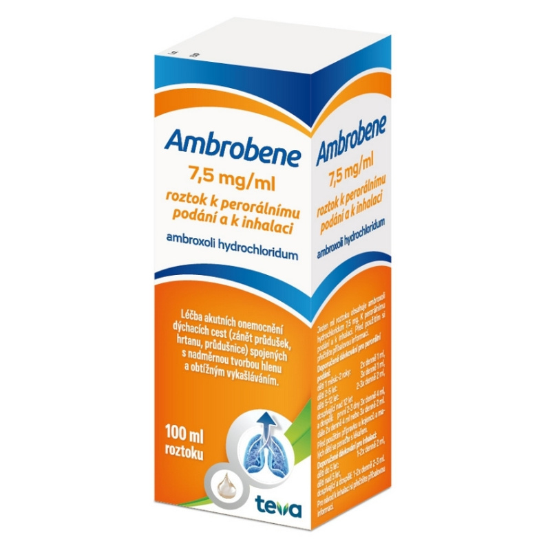 AMBROBENE 7,5MG/ML perorální roztok 100ML