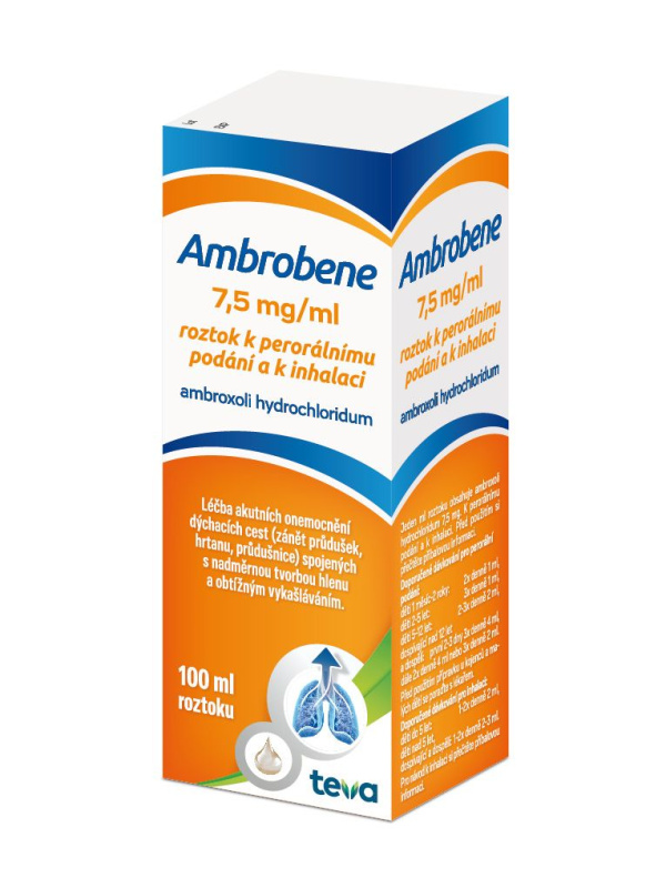 AMBROBENE 7,5MG/ML perorální roztok 100ML