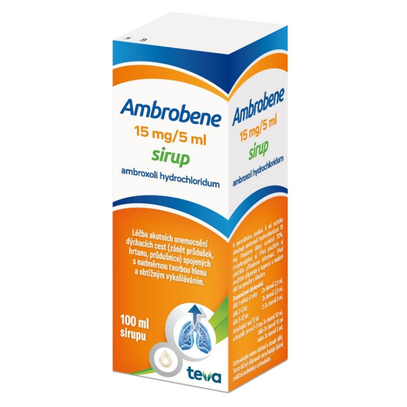 AMBROBENE 15MG/5ML sirup 100ML