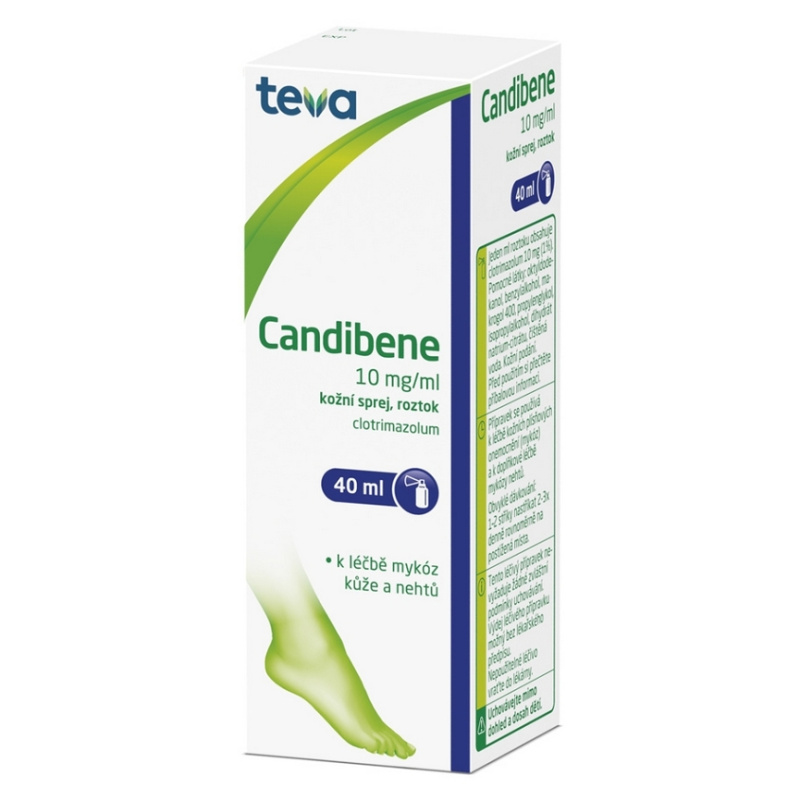 CANDIBENE 10MG/ML Kožní sprej, roztok 1X40ML
