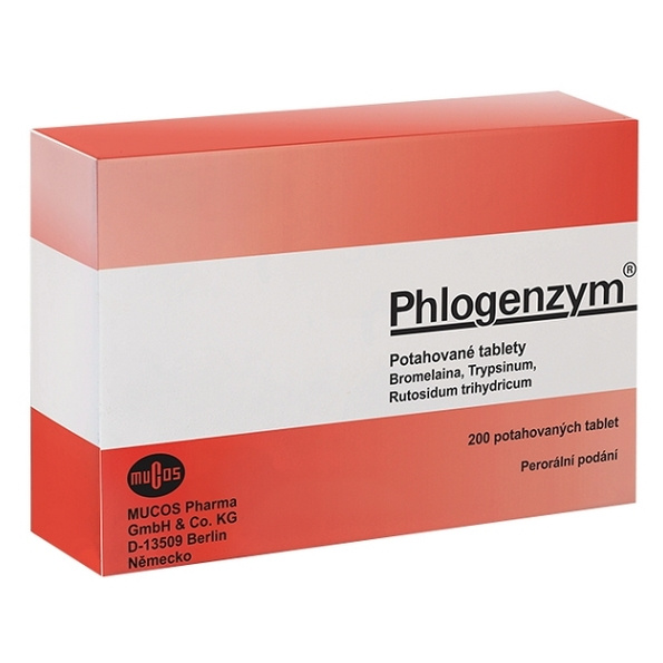 PHLOGENZYM 90MG/48MG/100MG enterosolventní tableta 200 III