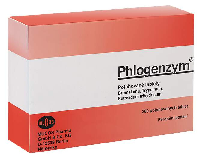 PHLOGENZYM 90MG/48MG/100MG enterosolventní tableta 200 III