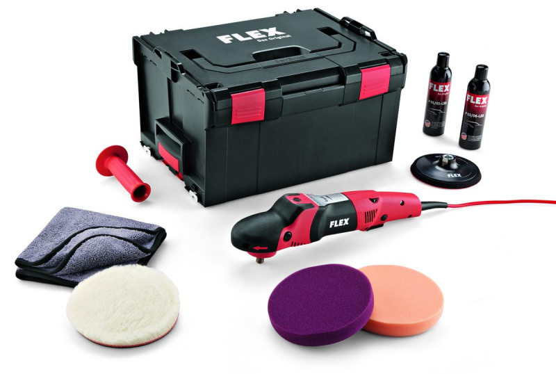 FLEX | POLISHFLEX, výkonná rotační leštička PE 14-2 150 Velikost: PE 14-2 150 P-Set