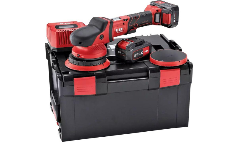 FLEX | Aku-excentrická leštička XFE 15 150 18,0 V Velikost: XFE 15 150 18.0-EC/5.0 Set