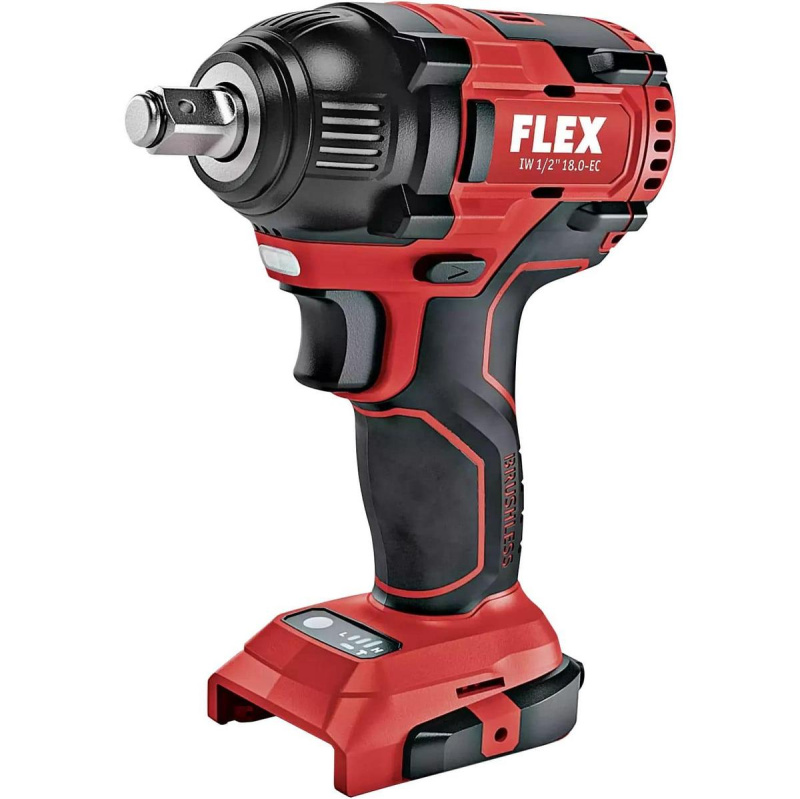 Flex | Aku-rázový utahovák IW 1/2" 18.0-EC Varianta: Basic, Vybavení: bez aku a nabíječky
