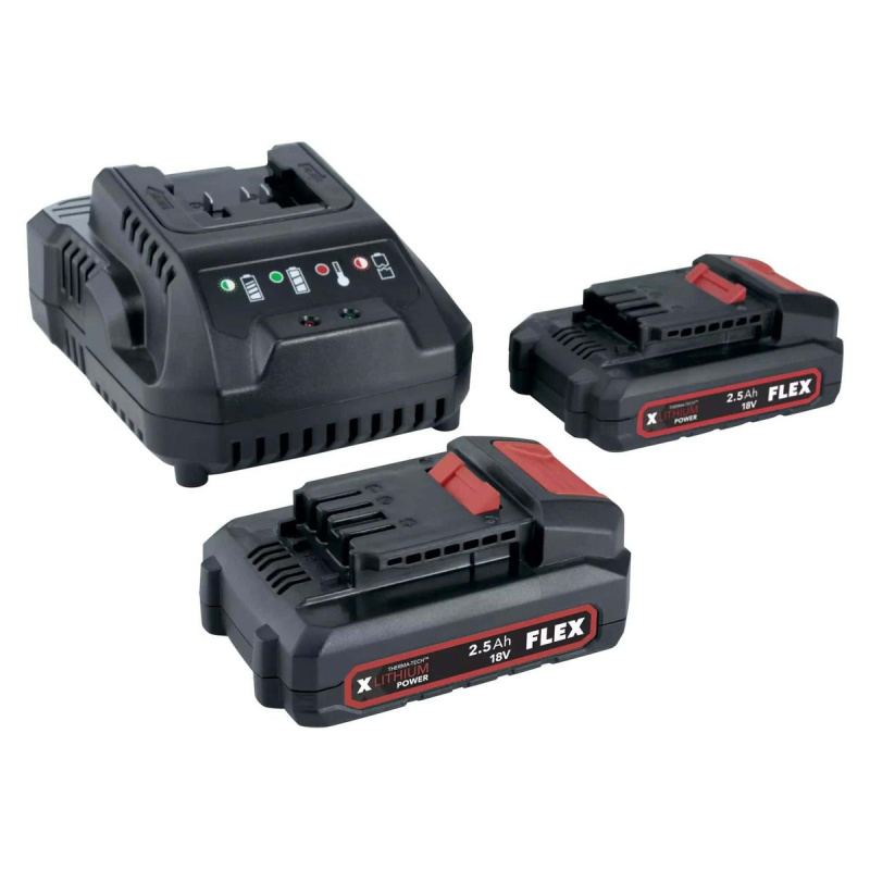 Flex | Set nabíječky a akumulátorů 2,5Ah - Power 22 Q
