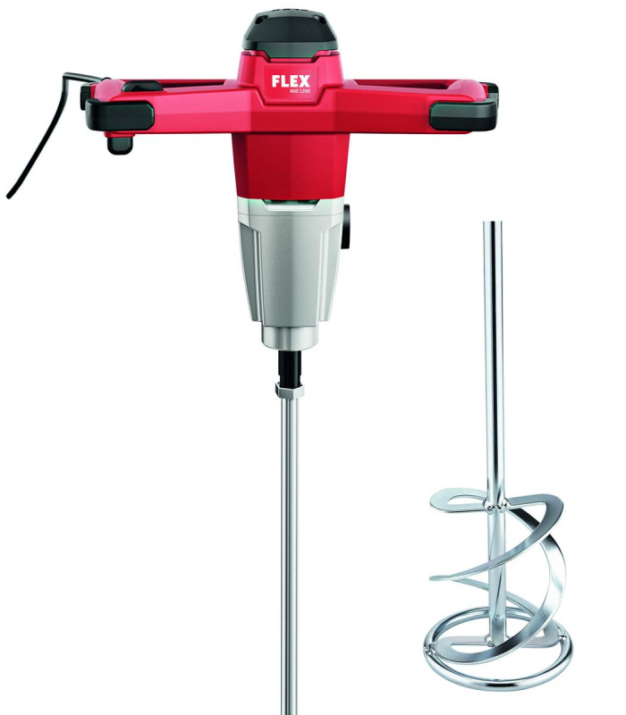 FLEX 1200 Wattů 1-rychlostní míchadlo s 3-stupňovým regulátorem otáček - MXE 1200 + WR2 140