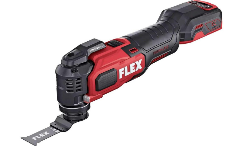 FLEX | Aku-multitool s upnutím  StarlockMAX - MT 18.0-EC C Varianta: Basic, Přepravní obal: papírová krabice