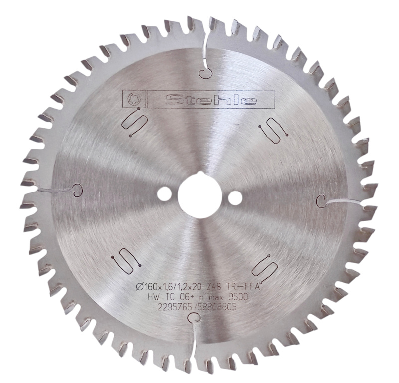 Stehle | Pilový kotouč na plasty ø 160/20 mm Z48 TR-F-FA