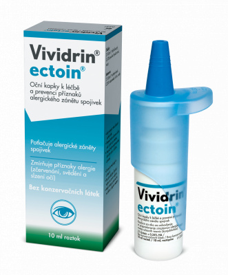 Vividrin ectoin oční kapky 10ml