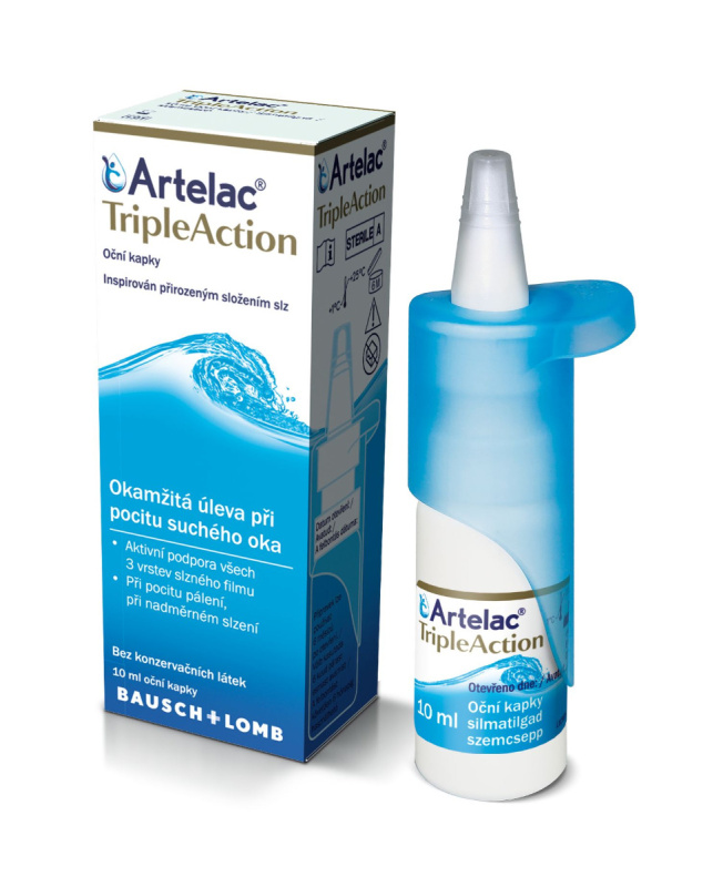 Artelac TripleAction oční kapky 10ml