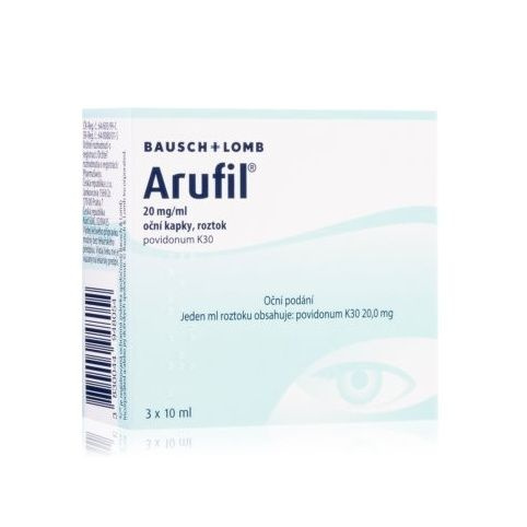 ARUFIL 20mg/ml oční kapky, roztok 3 x 10ml