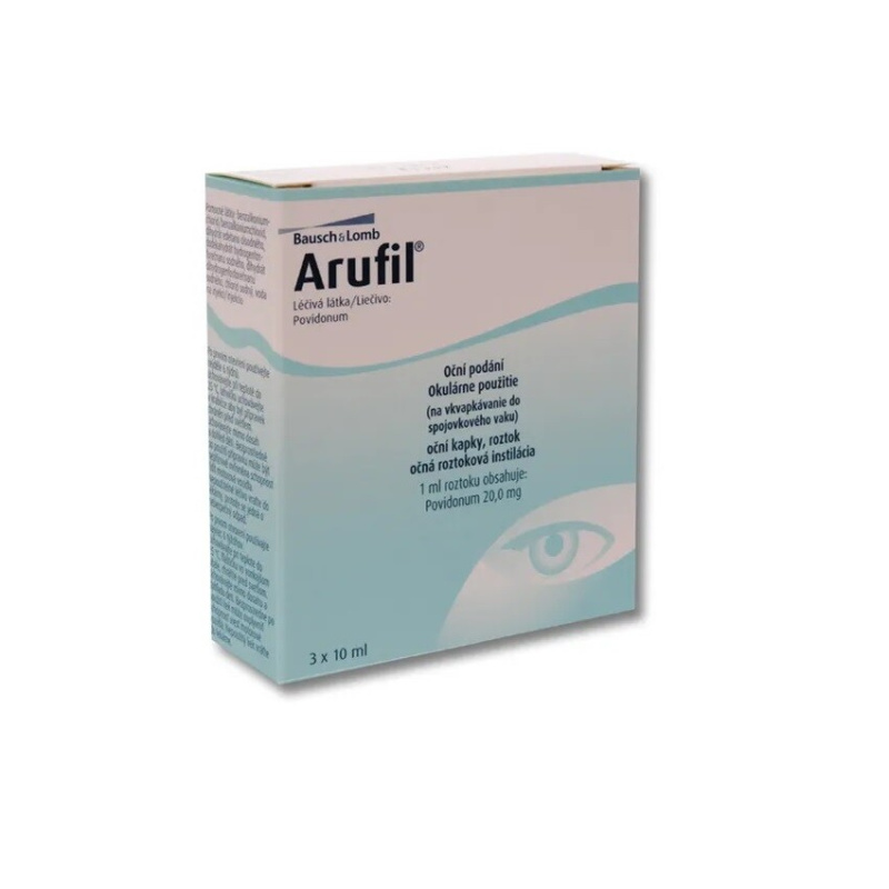 ARUFIL 20mg/ml oční kapky, roztok 3 x 10ml