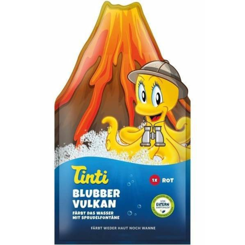 Tinti bublající vulkán