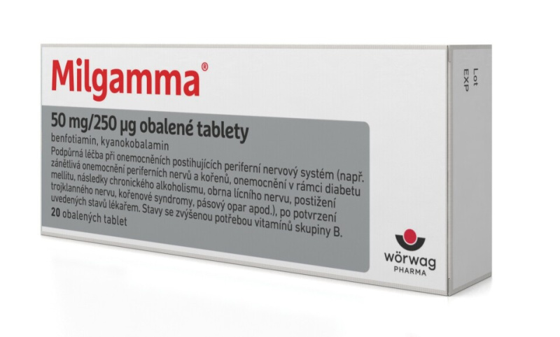MILGAMMA  20 obalených tablet