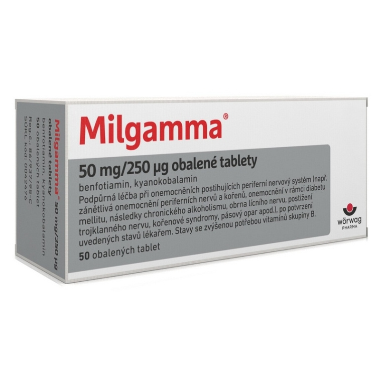 MILGAMMA 50 obalených tablet
