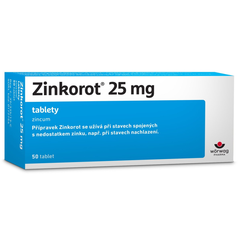 ZINKOROT 25MG Tableta 50