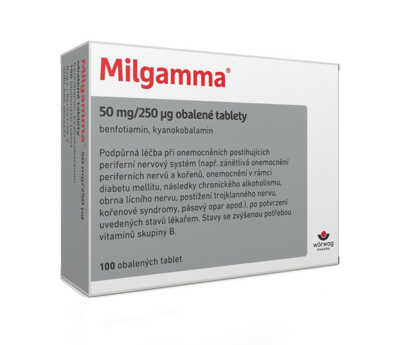 MILGAMMA 100 obalených tablet