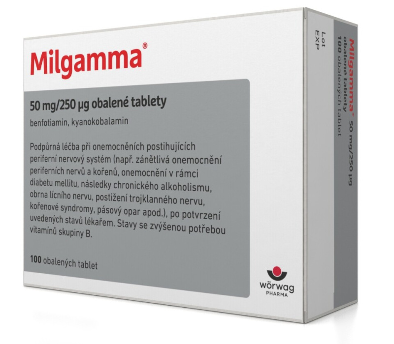 MILGAMMA 100 obalených tablet