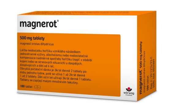 MAGNEROT 500MG Tableta 100