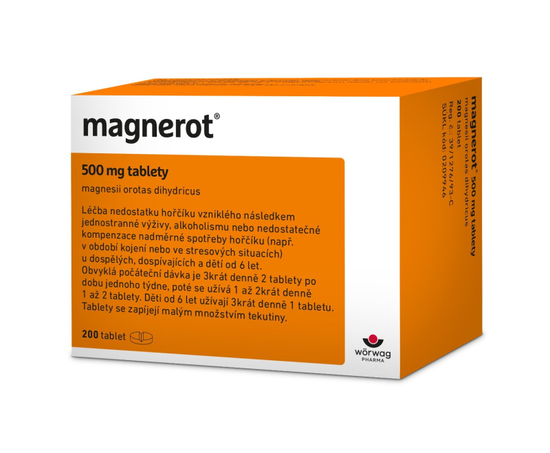 MAGNEROT 500 mg 200 tablet II