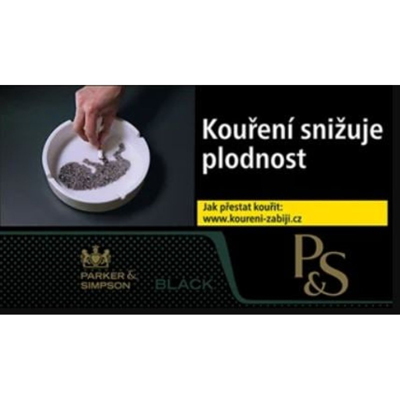 P&S Black cigaretový tabák