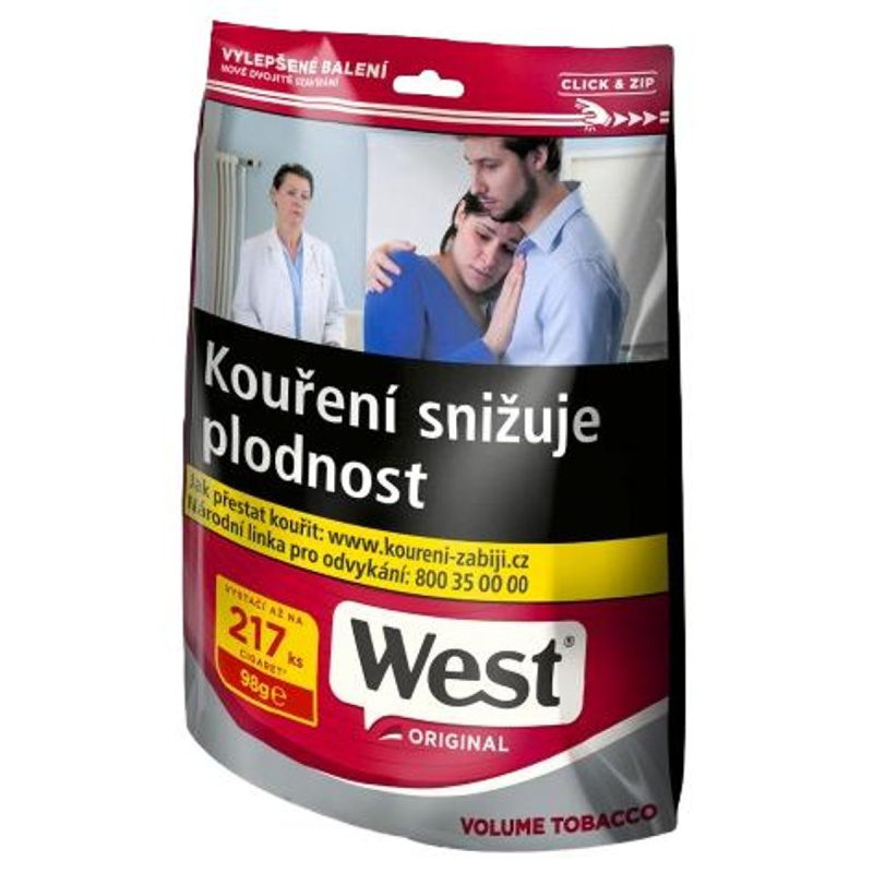 West Red cigaretový tabák