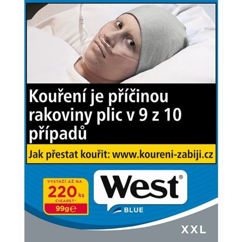 West Blue cigaretový tabák