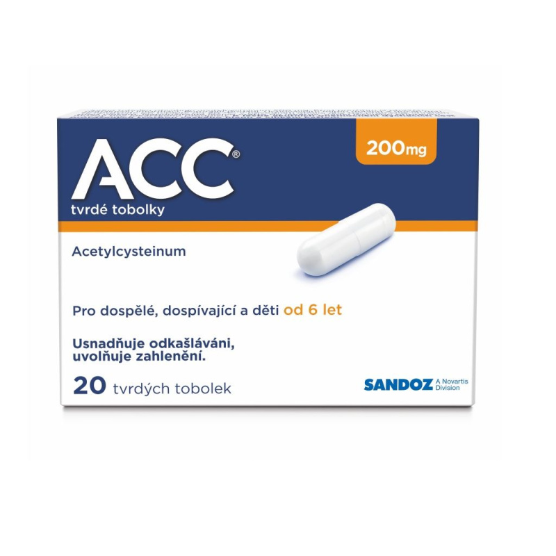 ACC 200MG Tvrdá tobolka 20