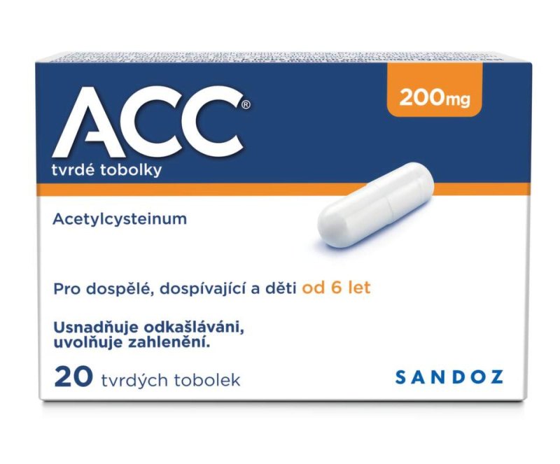 ACC 200MG Tvrdá tobolka 20