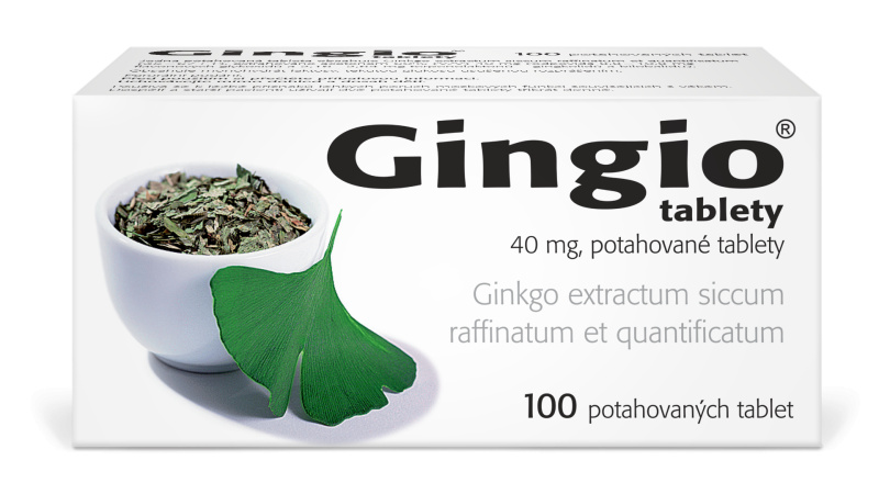 GINGIO 40 mg 100 potahovaných tablet