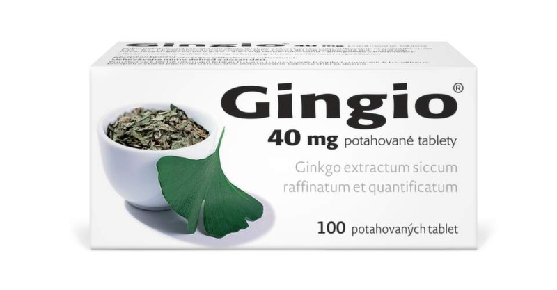 GINGIO 40 mg 100 potahovaných tablet