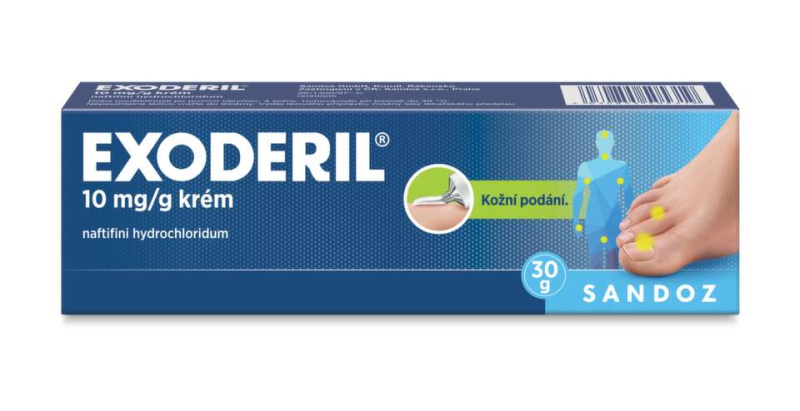 EXODERIL 10MG/G krém 30G