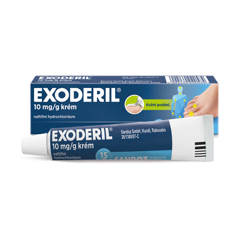 EXODERIL 10MG/G krém 15G
