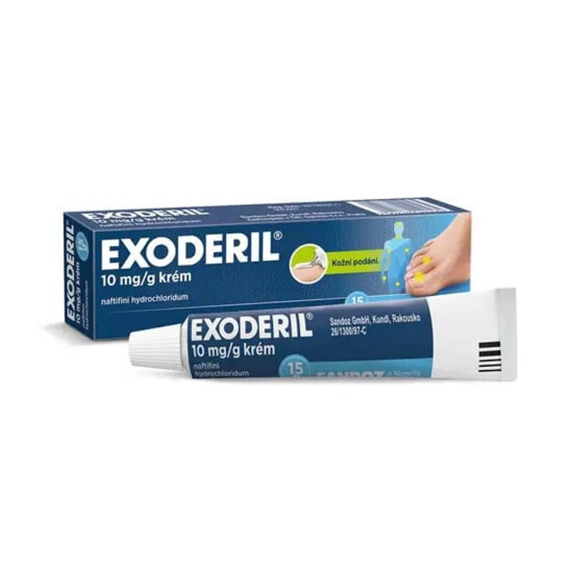 EXODERIL 10MG/G krém 15G