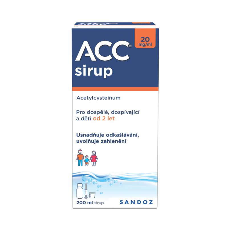 ACC 20mg/ml sirup 1x200ml