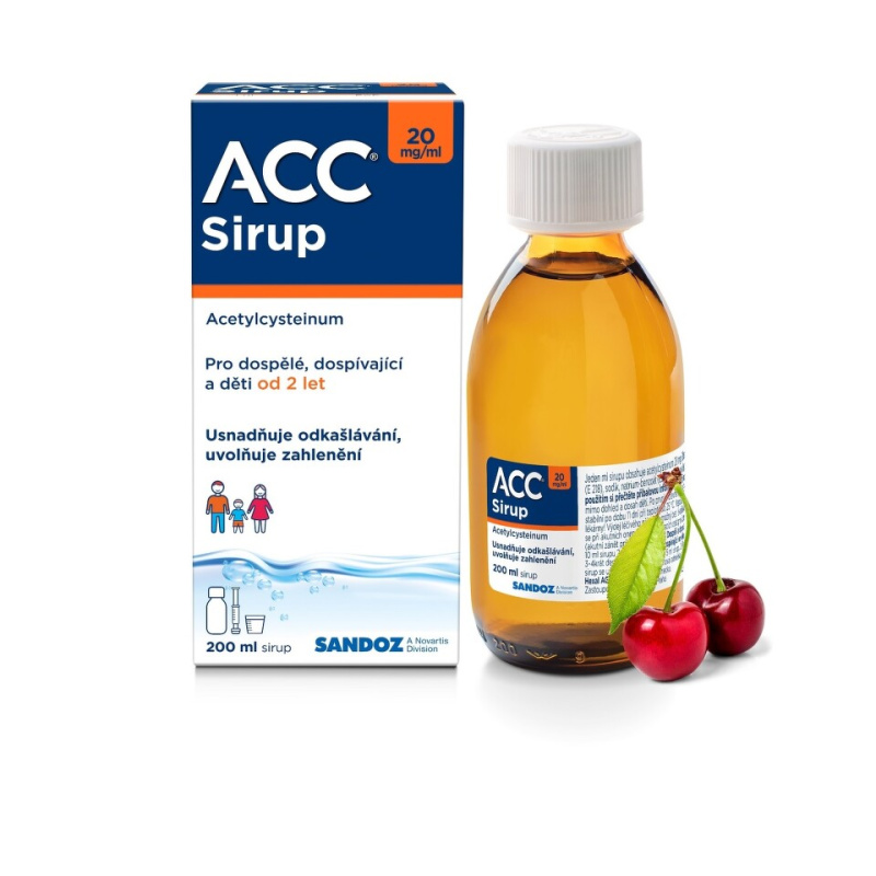 ACC 20mg/ml sirup 1x200ml