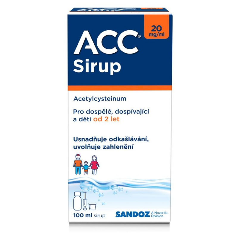 ACC 20MG/ML sirup 1X100ML