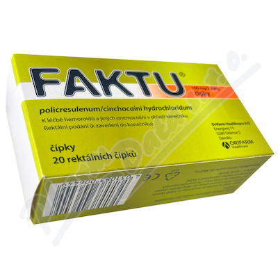 FAKTU 100MG/2,5MG čípek 20